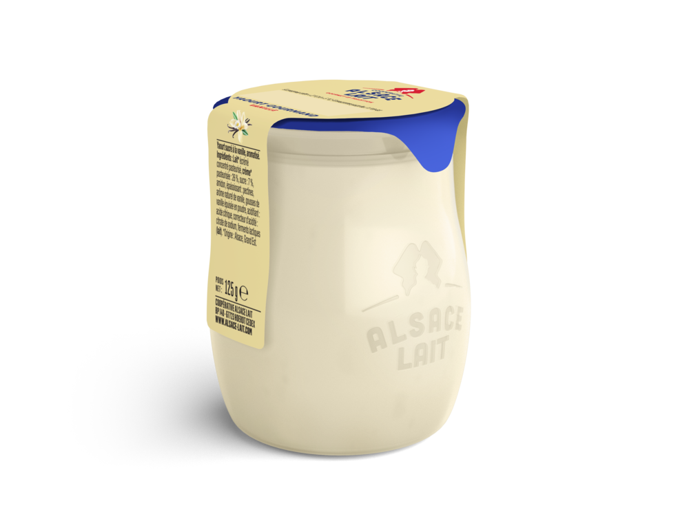Yaourt Gourmand vanille 125g