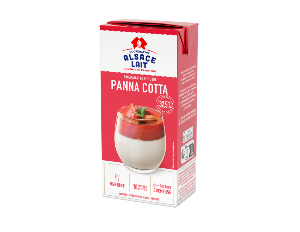 Préparation pour panna cotta