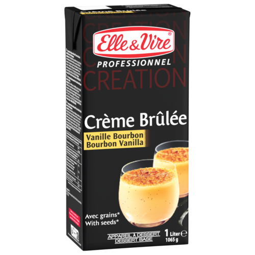 Crème Brûlée Vanille Bourbon 1L Elle et Vire