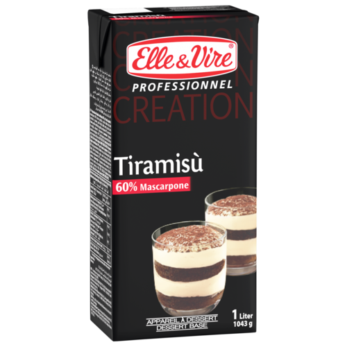 Tiramisu Elle et Vire 1L