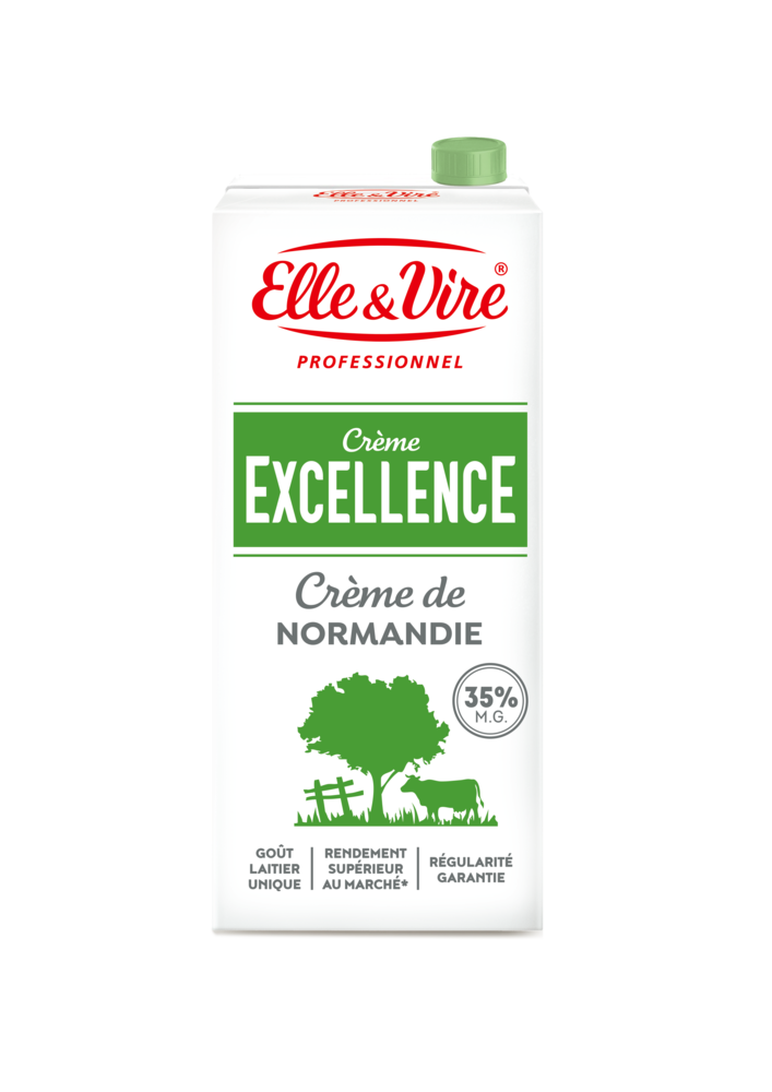 Crème Excellence 35% 1L Elle et Vire