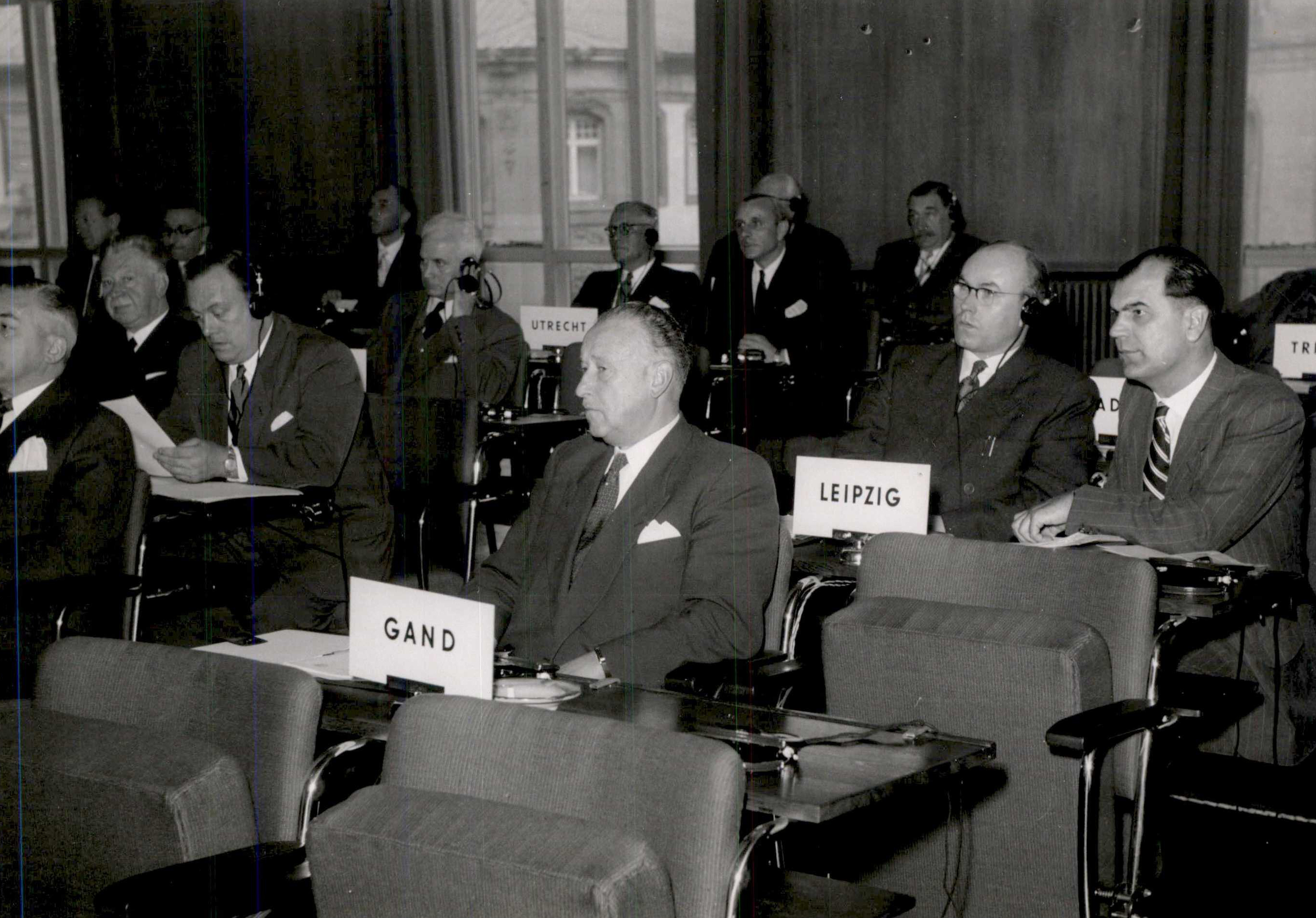 1953 UFI Congress in Frankfurt, Germany