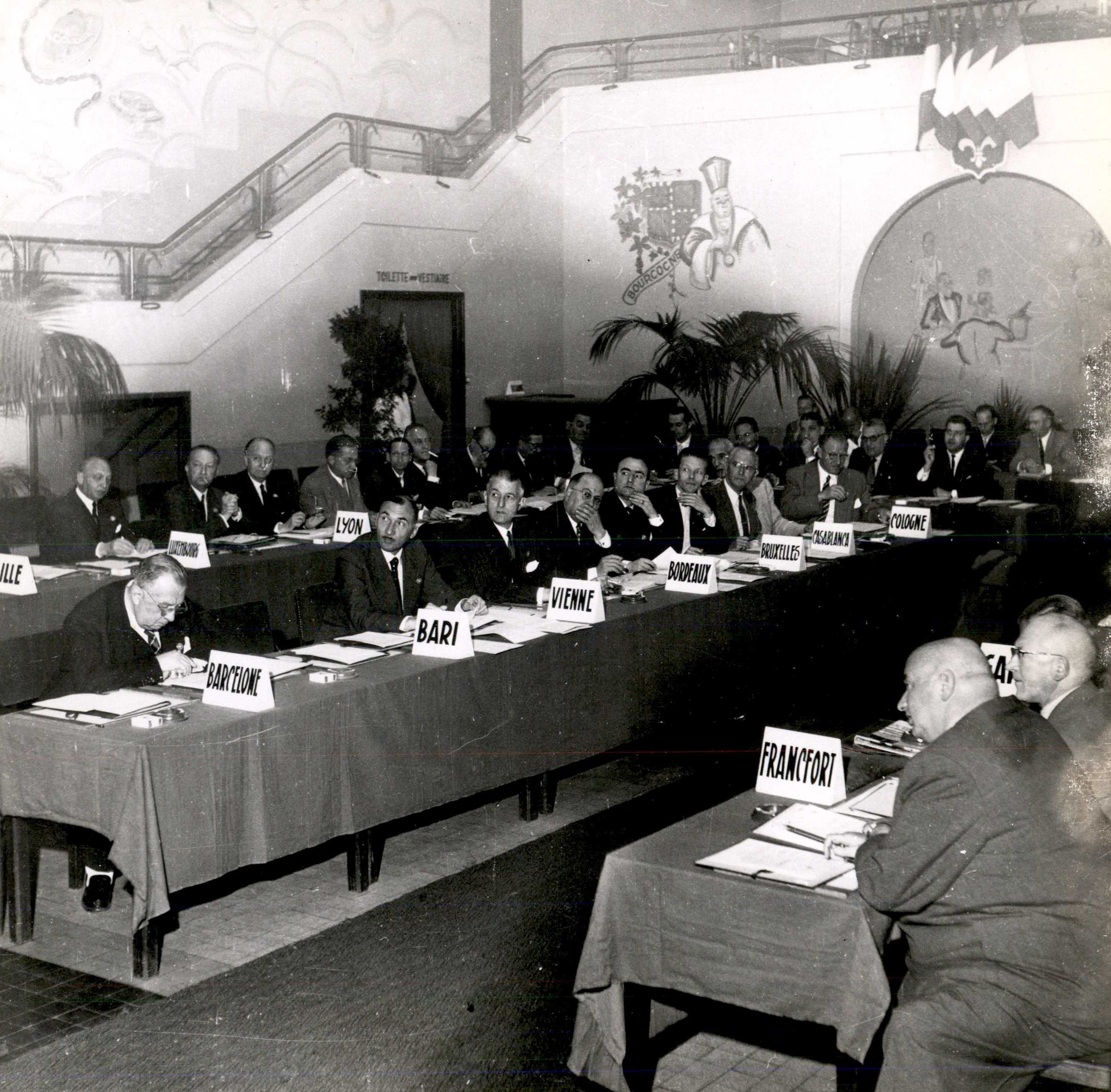 1955 UFI Congress in Lille, France