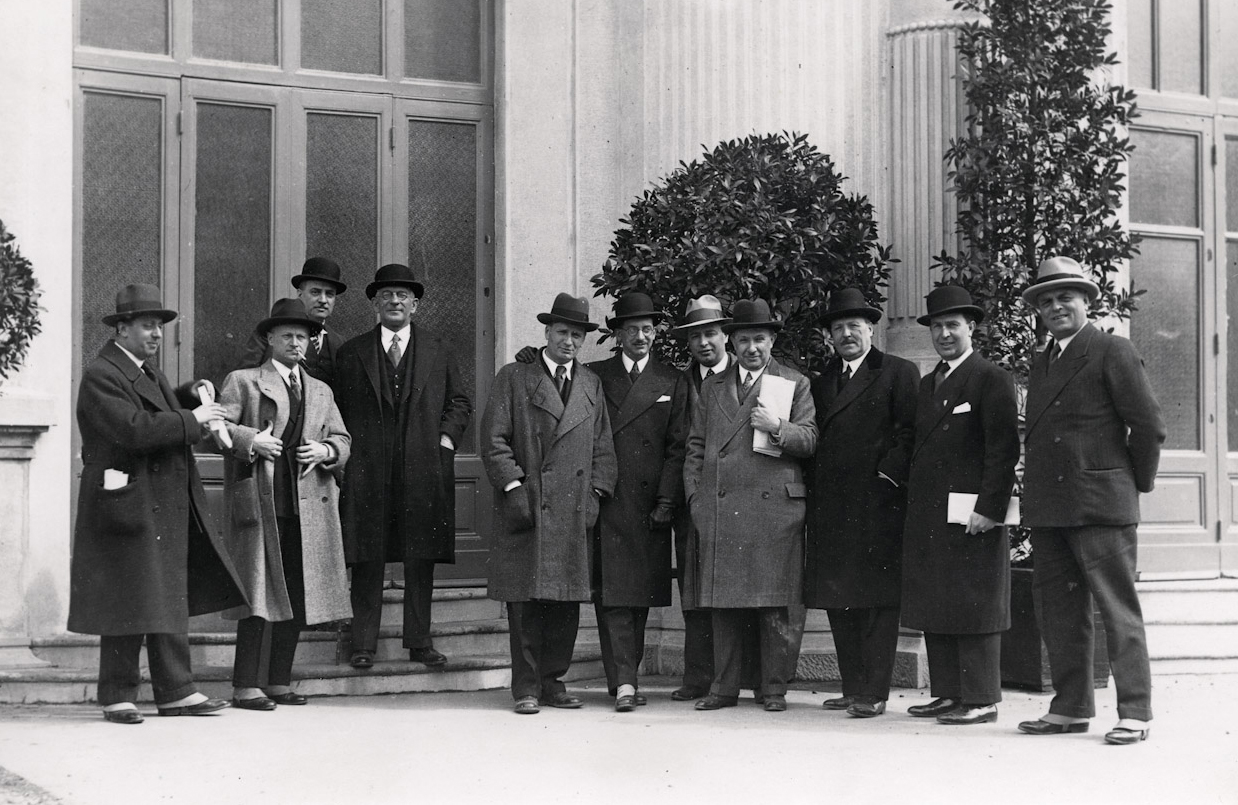 1932 UFI Delegates at the Milan Trade Fair