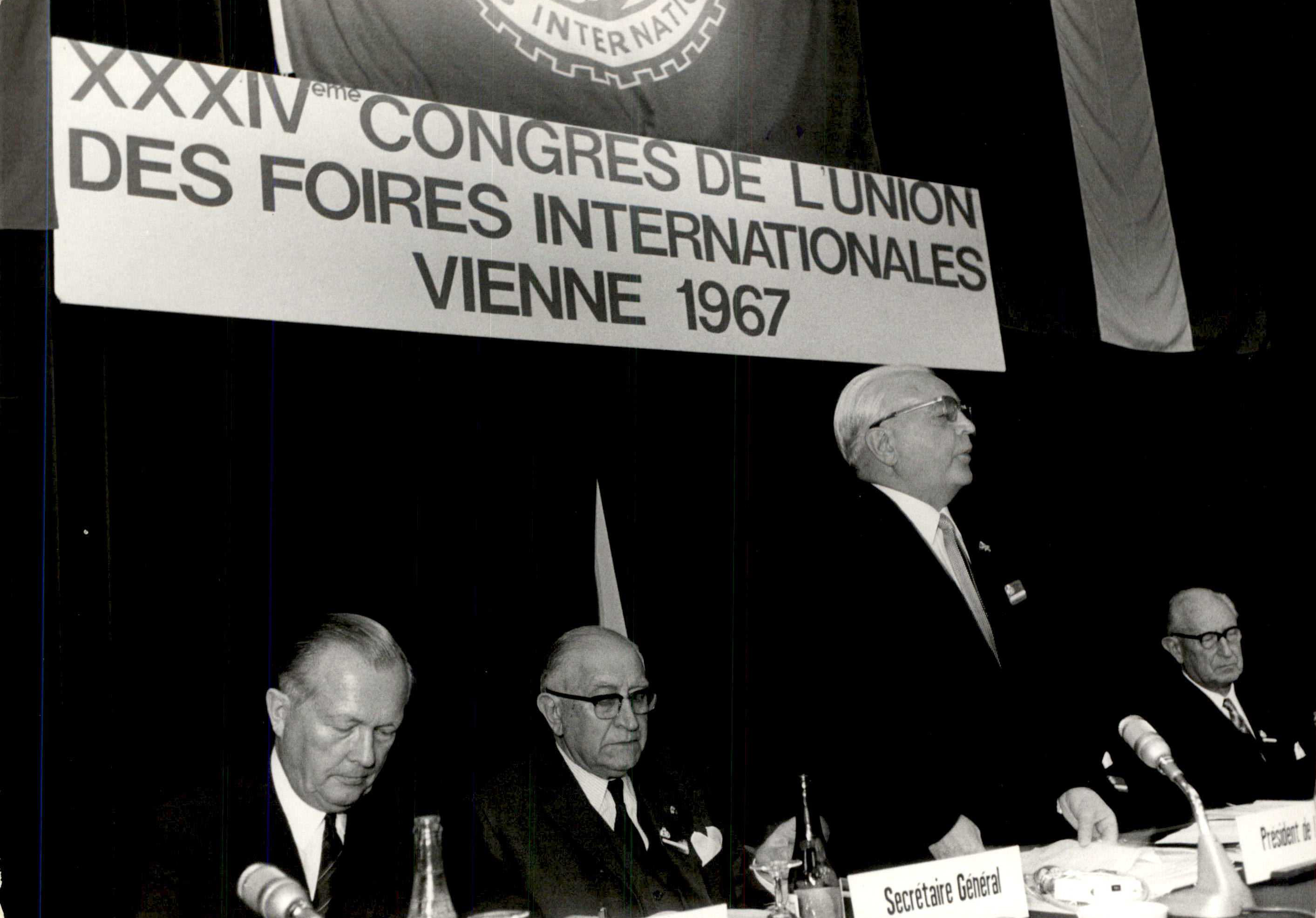 1967 UFI Congress in Vienna, Austria