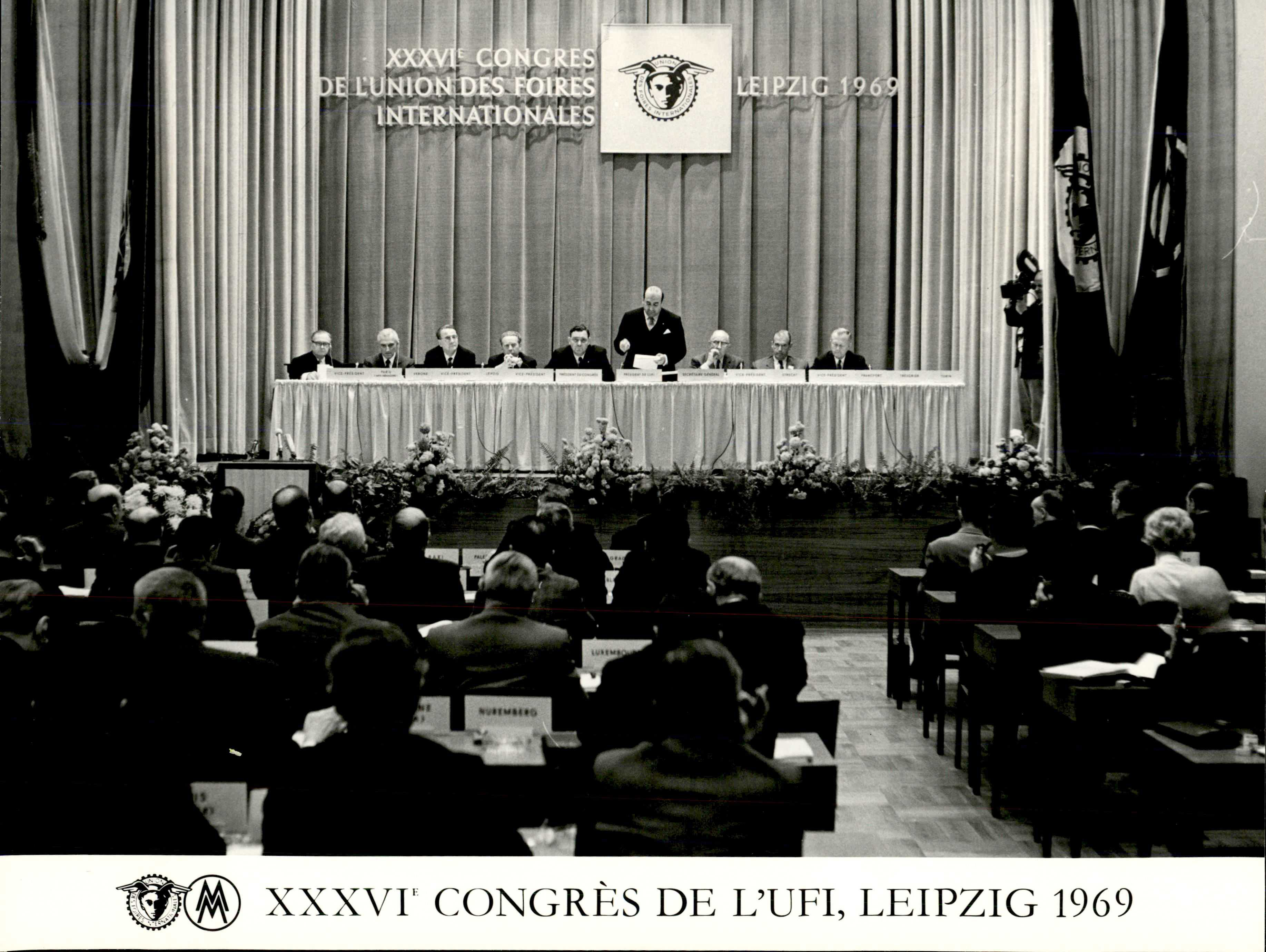 1969 UFI Congress in Leipzig, Germany
