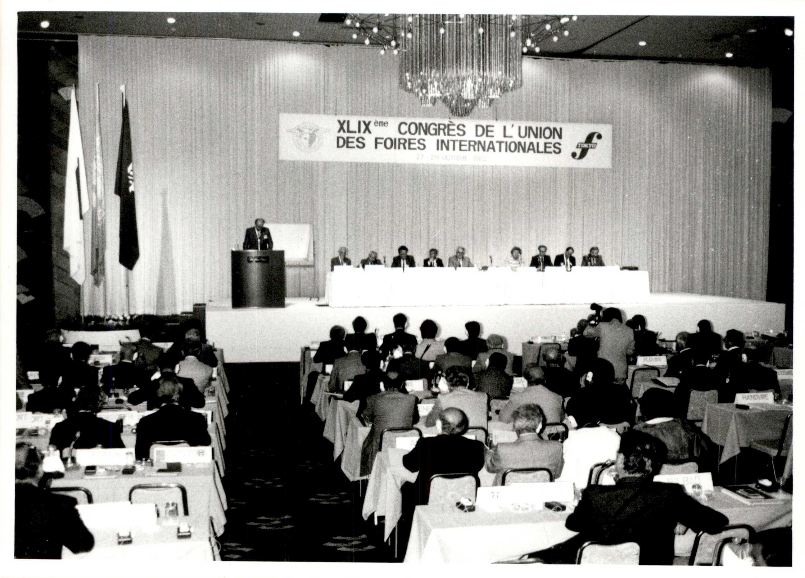 1982 UFI Congress in Tokyo, Japan