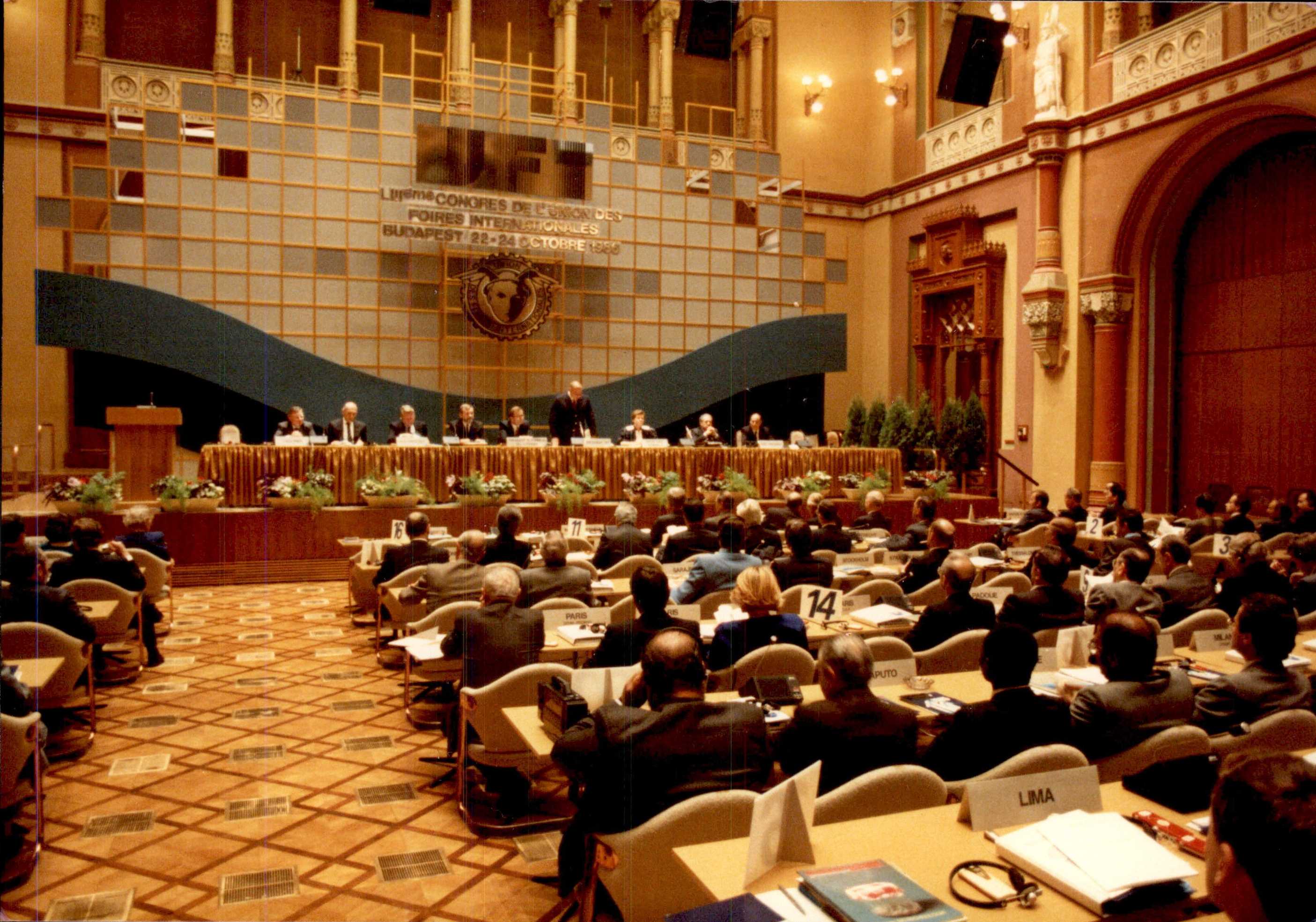 1986 UFI Congress in Budapest, Hungary