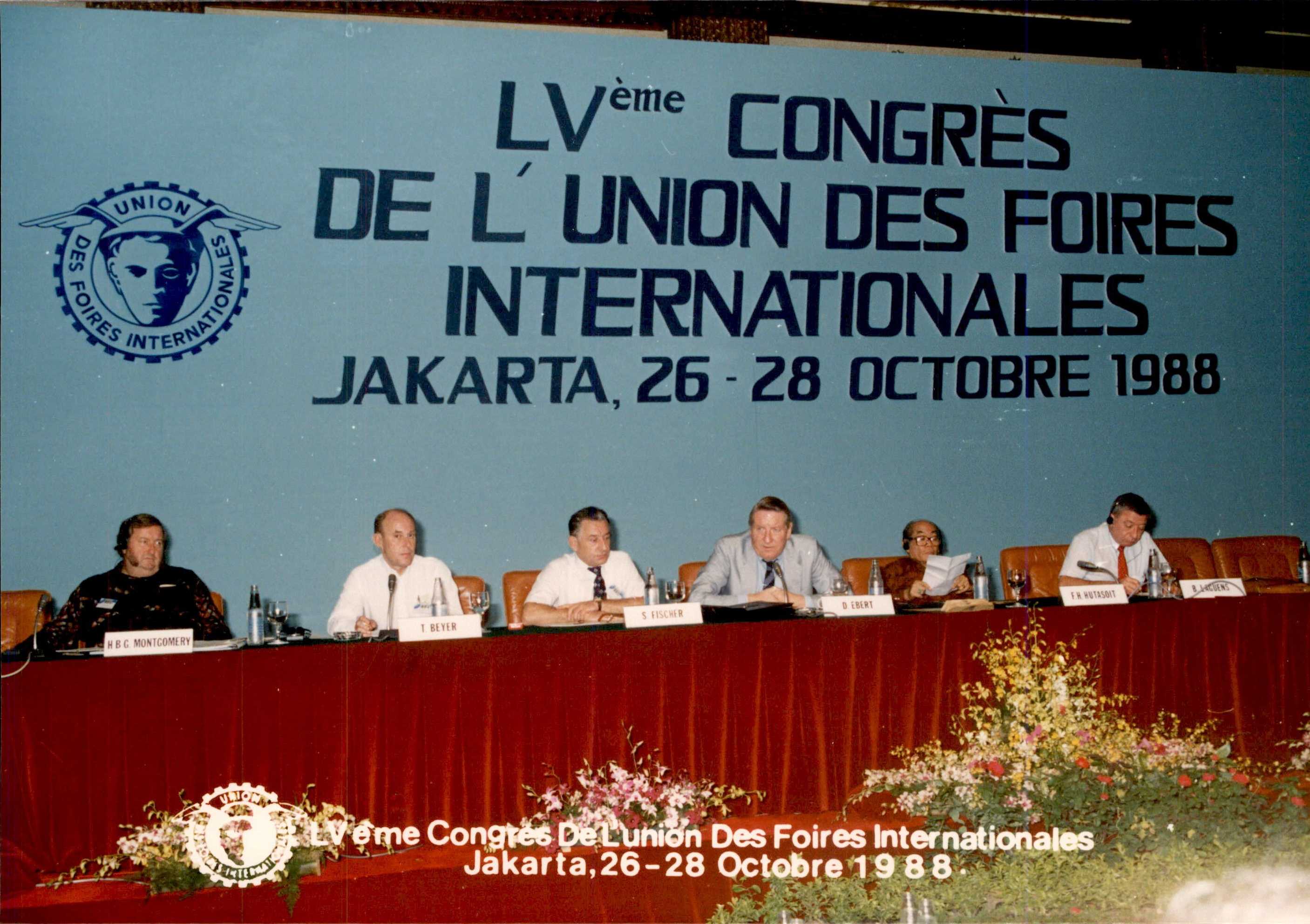 1988 UFI Congress in Jakarta, Indonesia