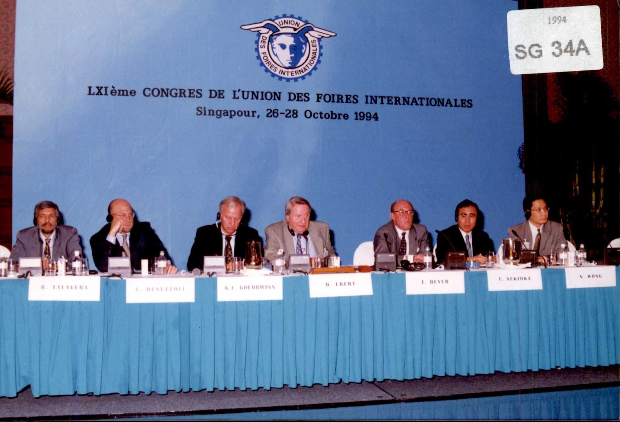 1994 UFI Congress in Singapore