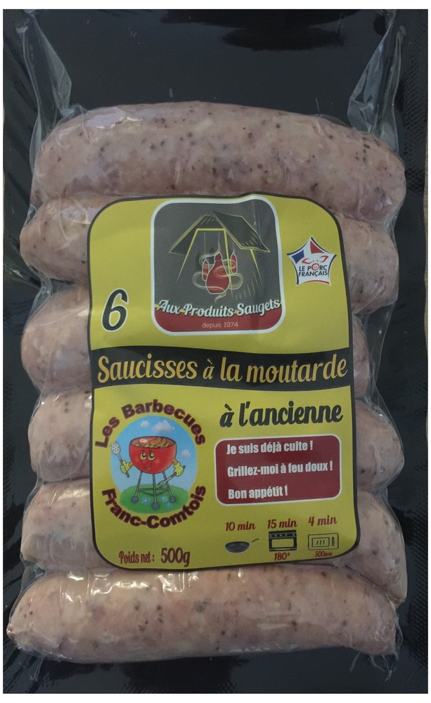 Saucisse à la Moutarde  grill