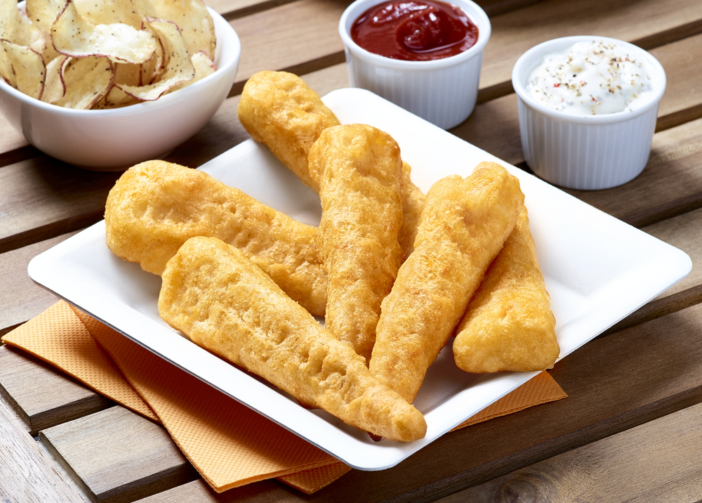 Aiguillettes de Cabillaud MSC façon fish & chips 30-40g préfrites code PPF 302953