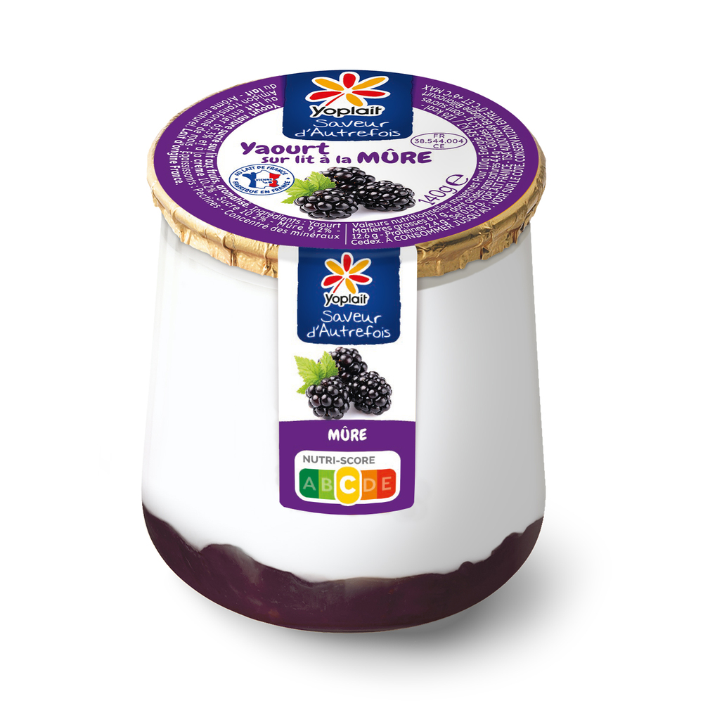 Saveur d'Autrefois sur lit de mûre 140g