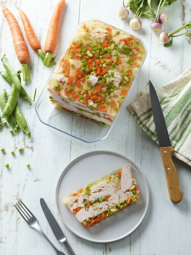 Terrine de poulet printanier 3,5kg