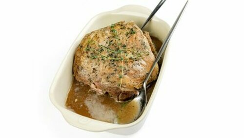 Epaule d'agneau confite