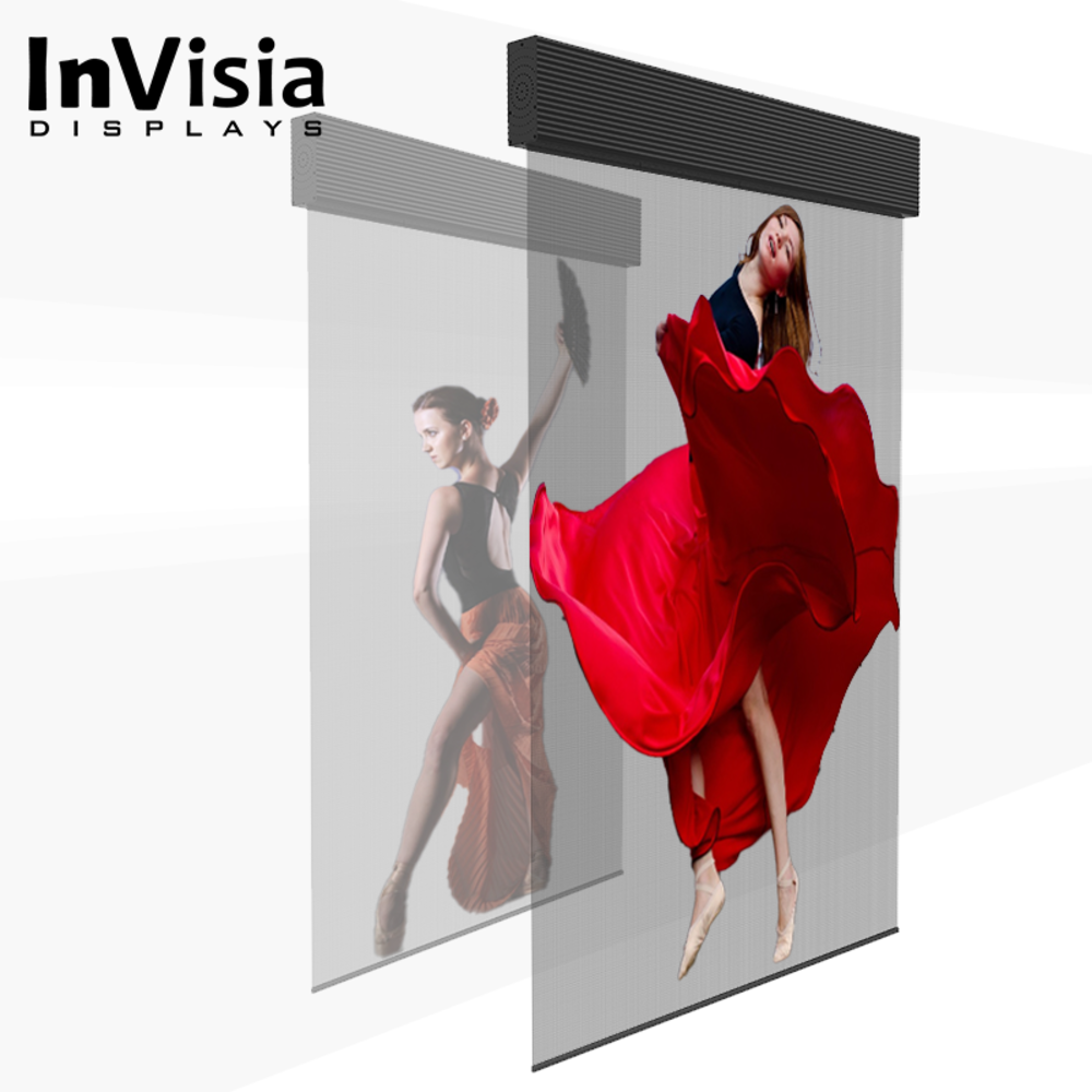 T series écran LED holographique - InVisia