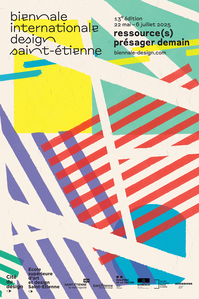 Biennale Internationale Design Saint-Etienne (graphistes : Pierre Puig et Toan Vu-Huu)