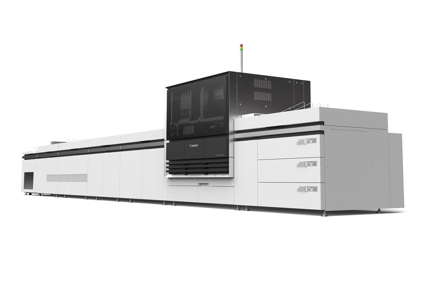 Canon annonce la disponibilité commerciale des presses de production jet d’encre à feuilles, la varioPRESS iV7 et la varioPRINT iX1700