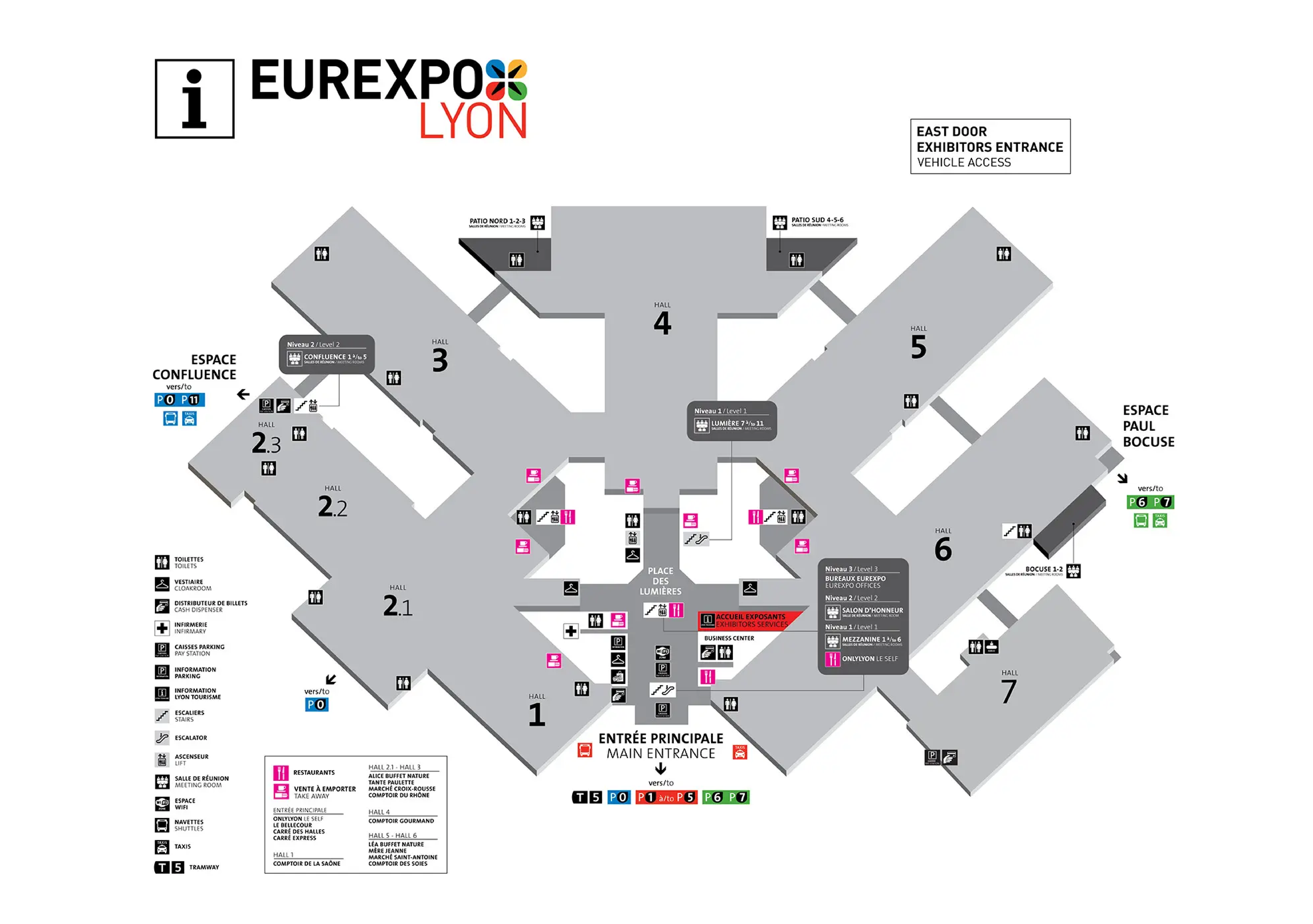 horaires et services_plan eurexpo