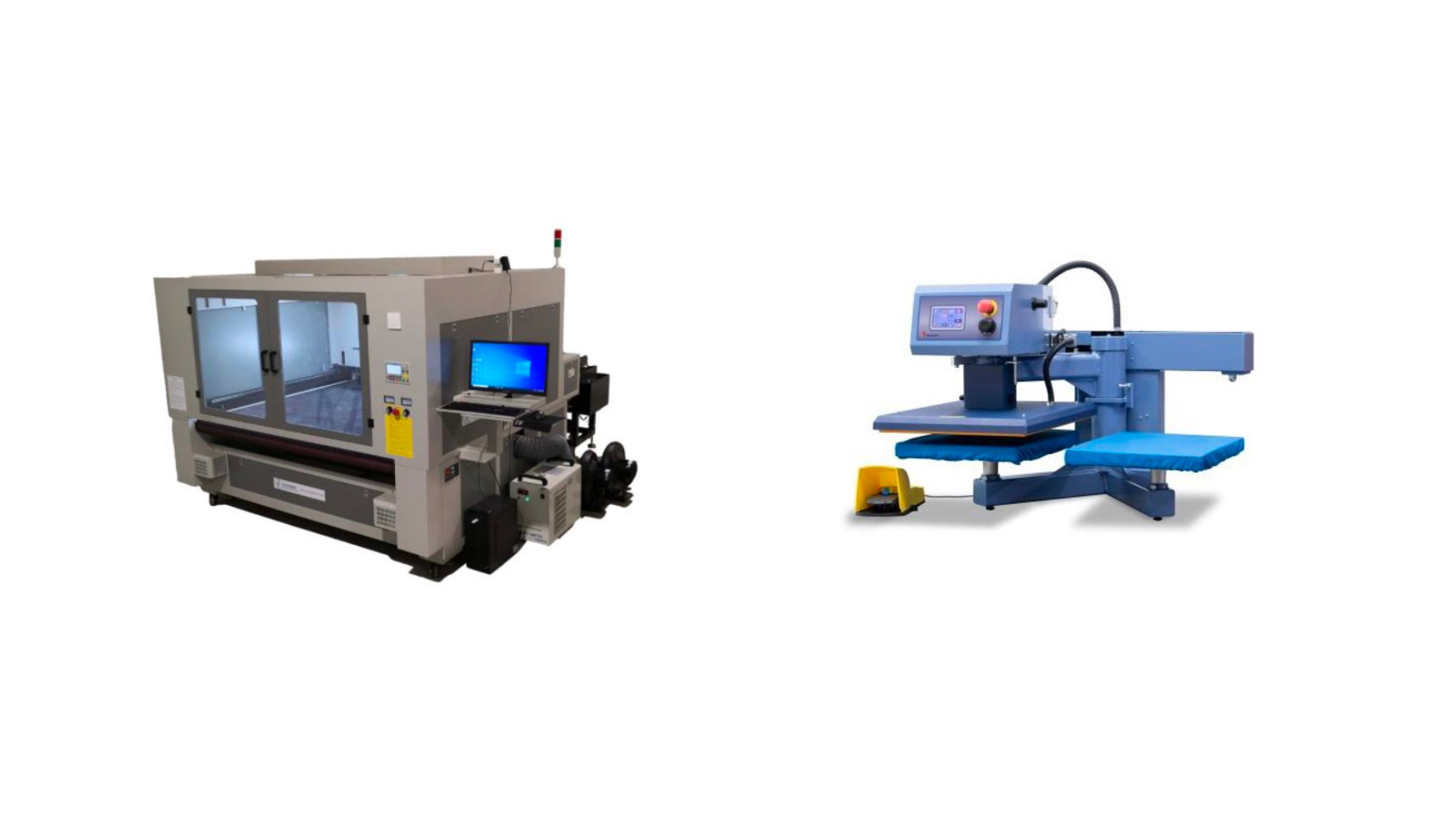 Hatapress presents its new HT 180/CO laser cutting machine and its new Transmatic TS5PA pneumatic plate at CPrint 2026