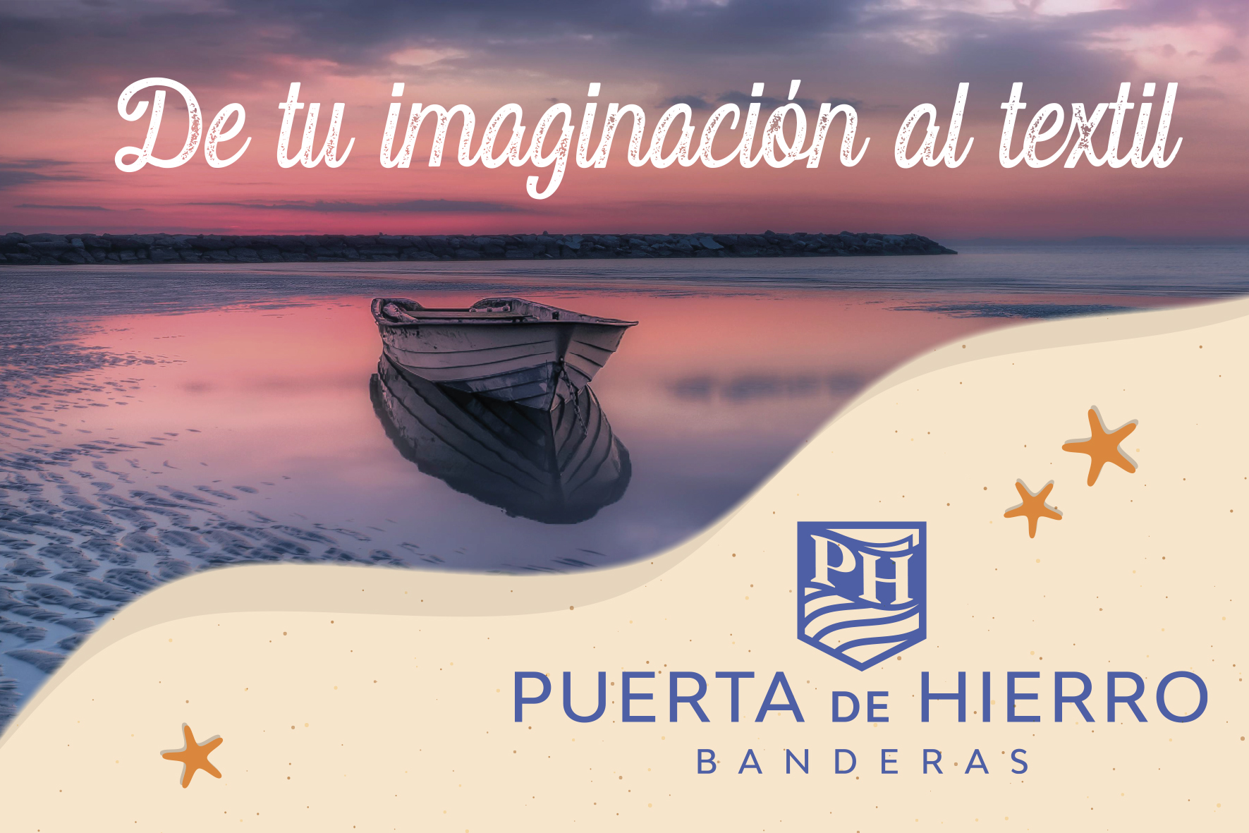 BANDERAS PUERTA DE HIERRO