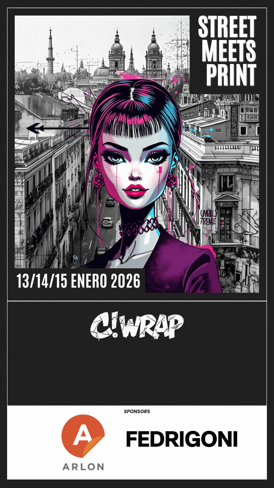 Cartel CWrap CPrint Madrid 2026