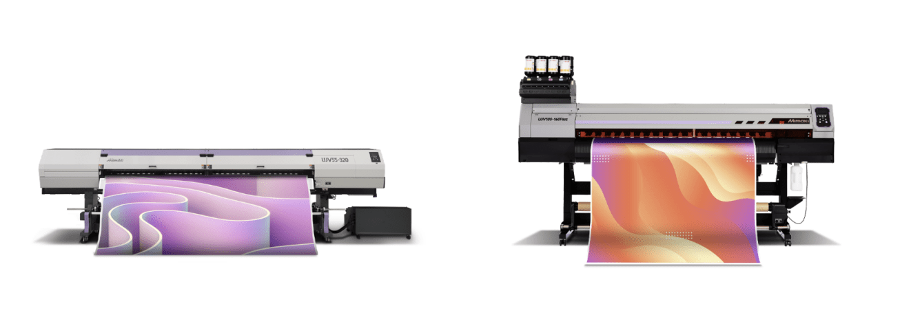 Impresoras UV LED Mimaki UJV55-320 y UJV100-160 Plus