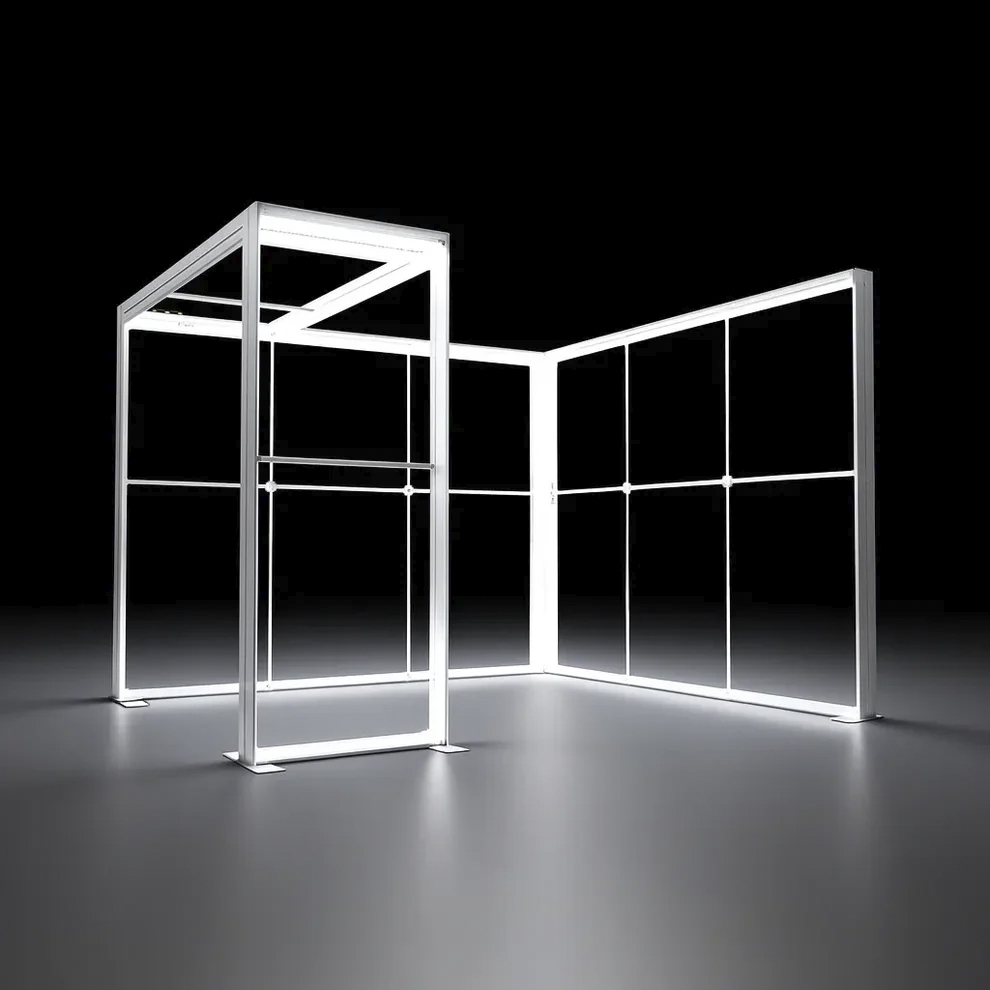 Ecotex Digital presenta Stands LED sin herramientas para ferias y retail 