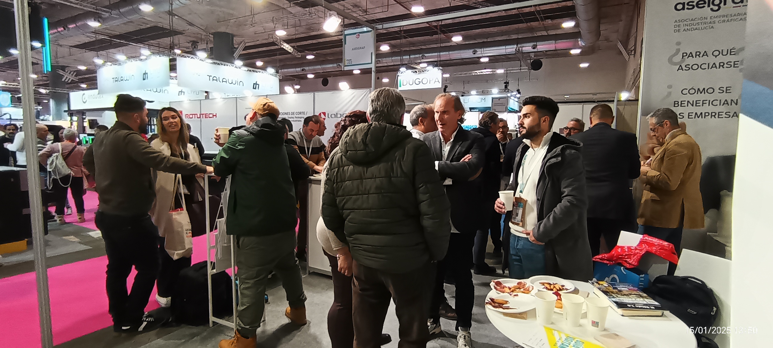 La asociación empresarial de industrias gráficas de Andalucía participará nuevamente con stand propio en C!Print Madrid 2026 