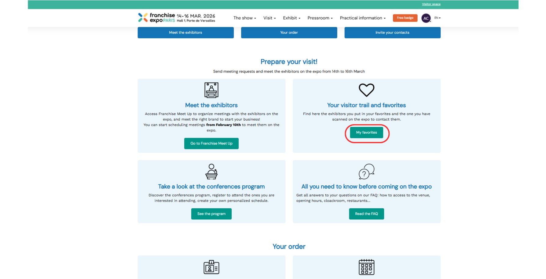 Retrouvez vos contacts
