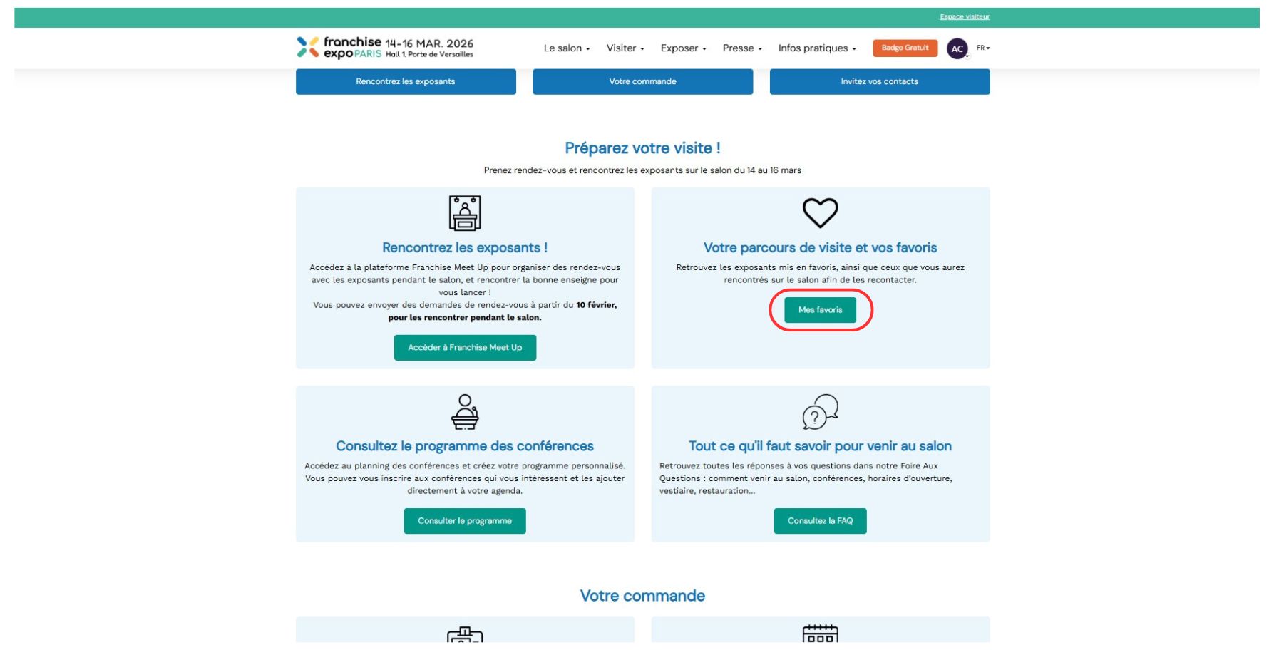 Retrouvez vos contacts