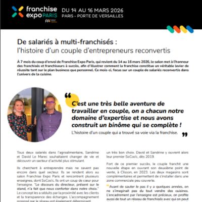 De salariés à multi-franchisés