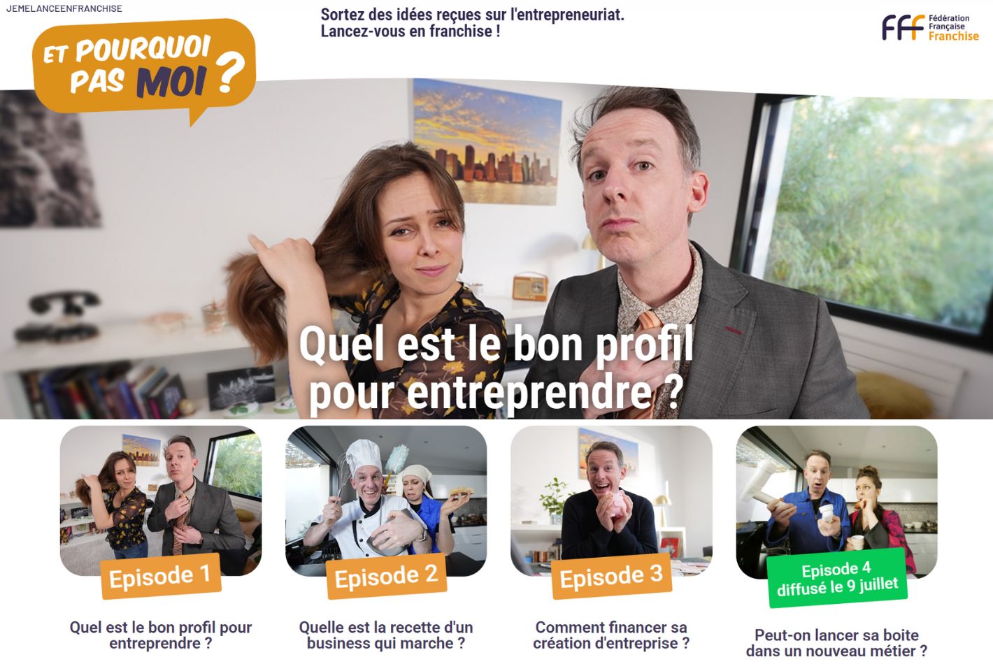 Yann et Léa : la websérie qui dépoussière la franchise 