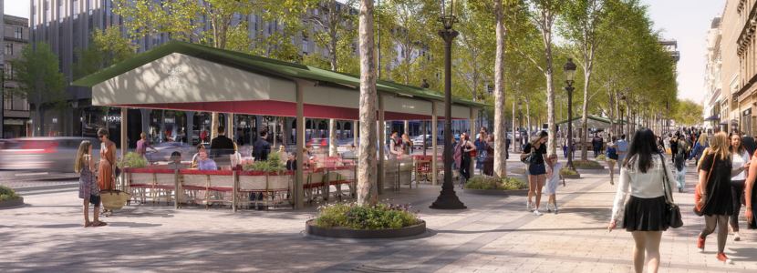 LES CHAMPS-ELYSEES DANS LES STARTING-BLOCKS POUR LES JO 2024