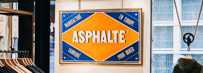 ASPHALTE VOUS INVITE A FOULER LE SOL DE SA PREMIERE BOUTIQUE
