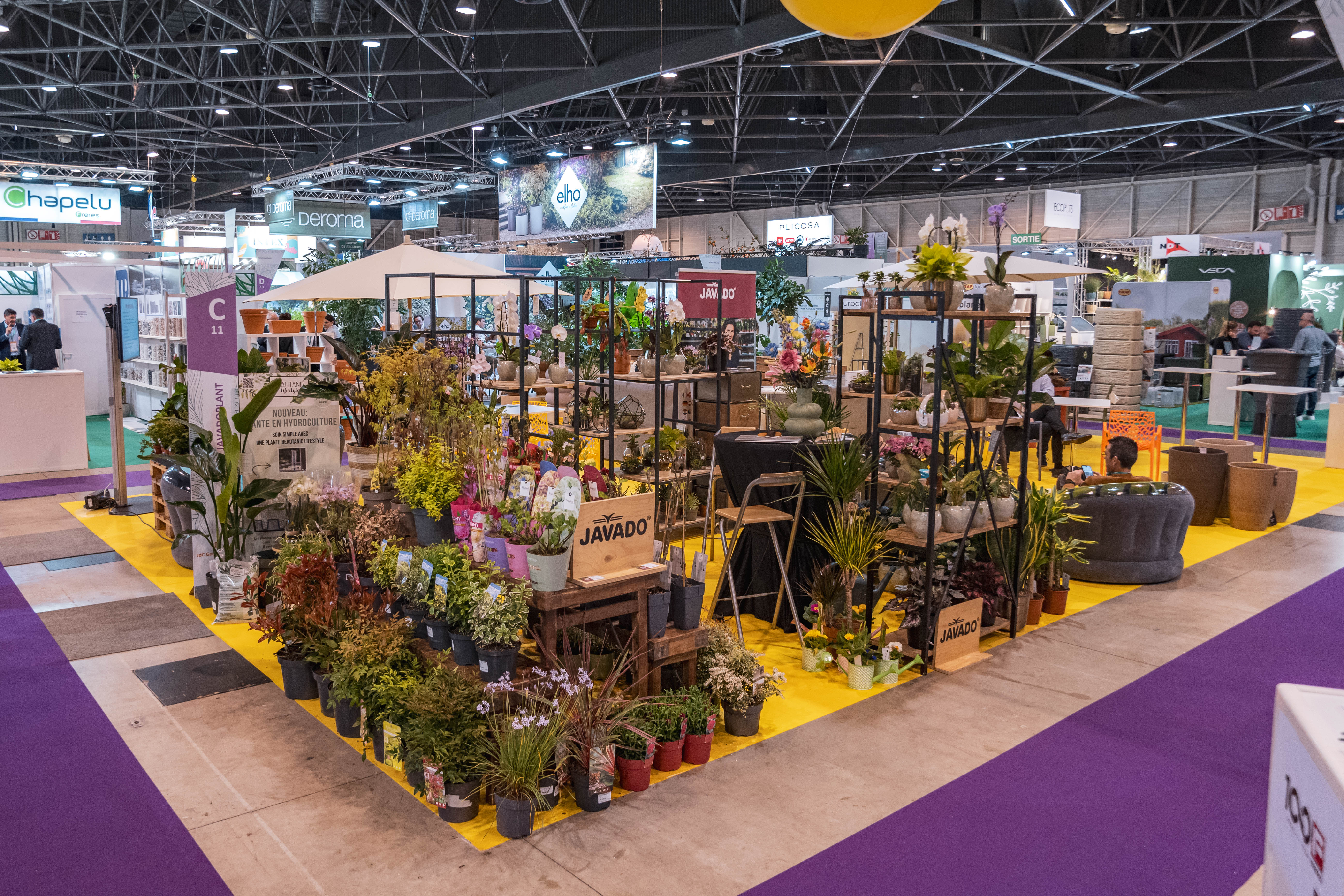 Nouveau lieu d'exposition lors des JdC Garden Trends