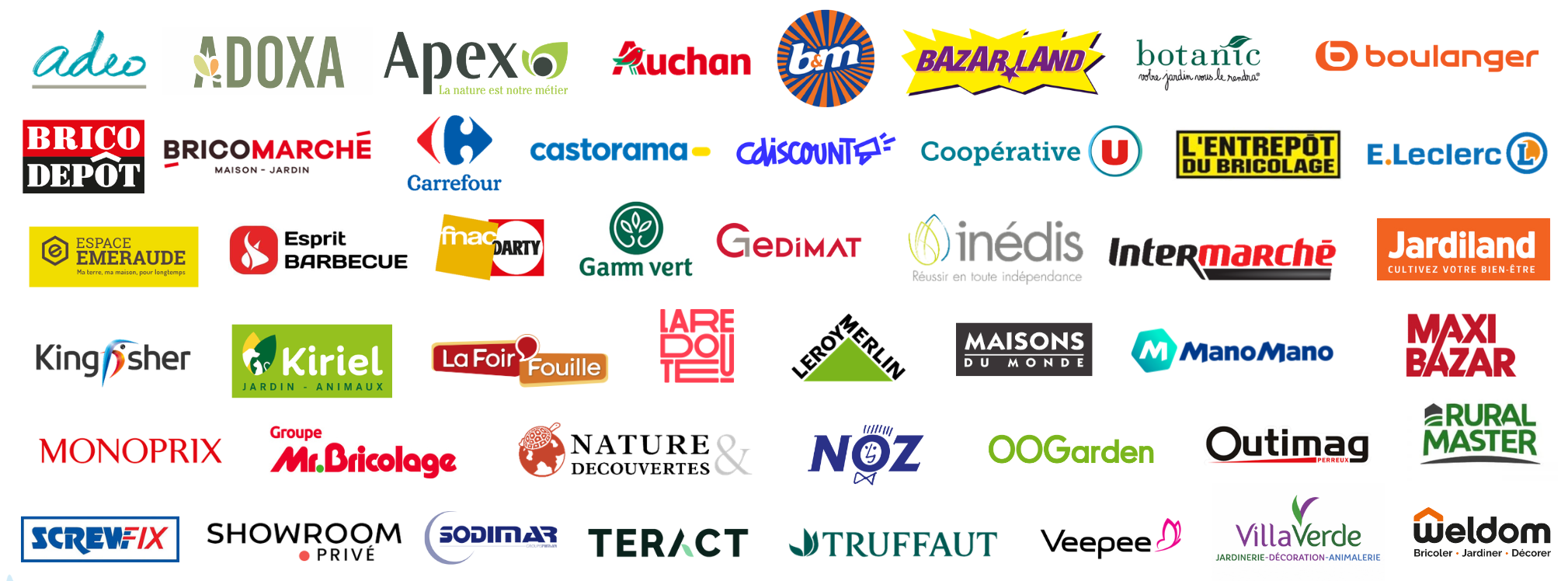 logos des enseignes 2026