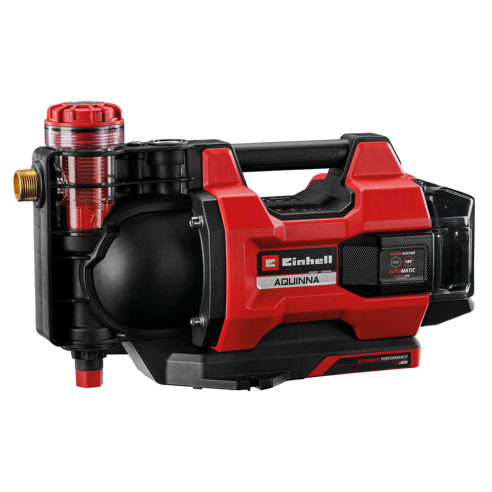 Automatic Cordless Garden Pump AQUINNA 18/30 F LED AUTOMATIC