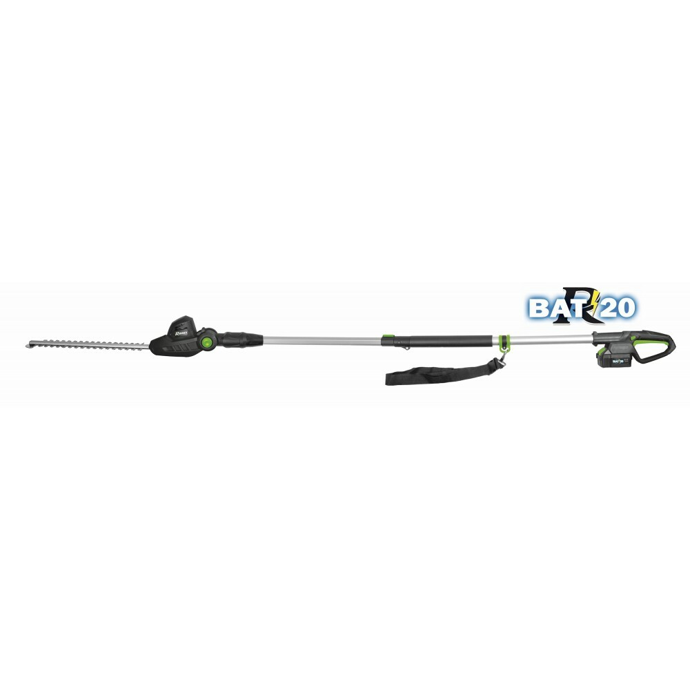 20V cordless telescopic hedge trimmer