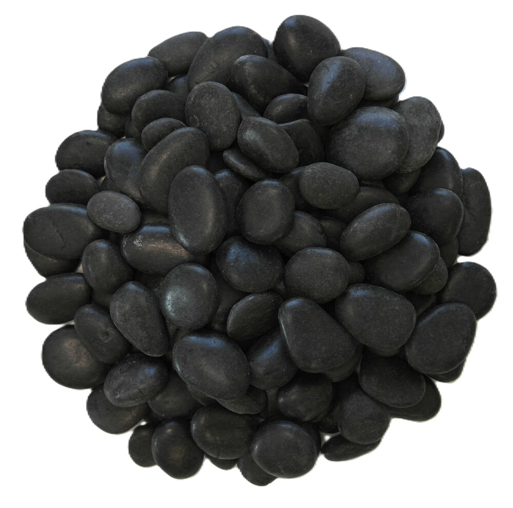Polished black pebble 10/20 5L