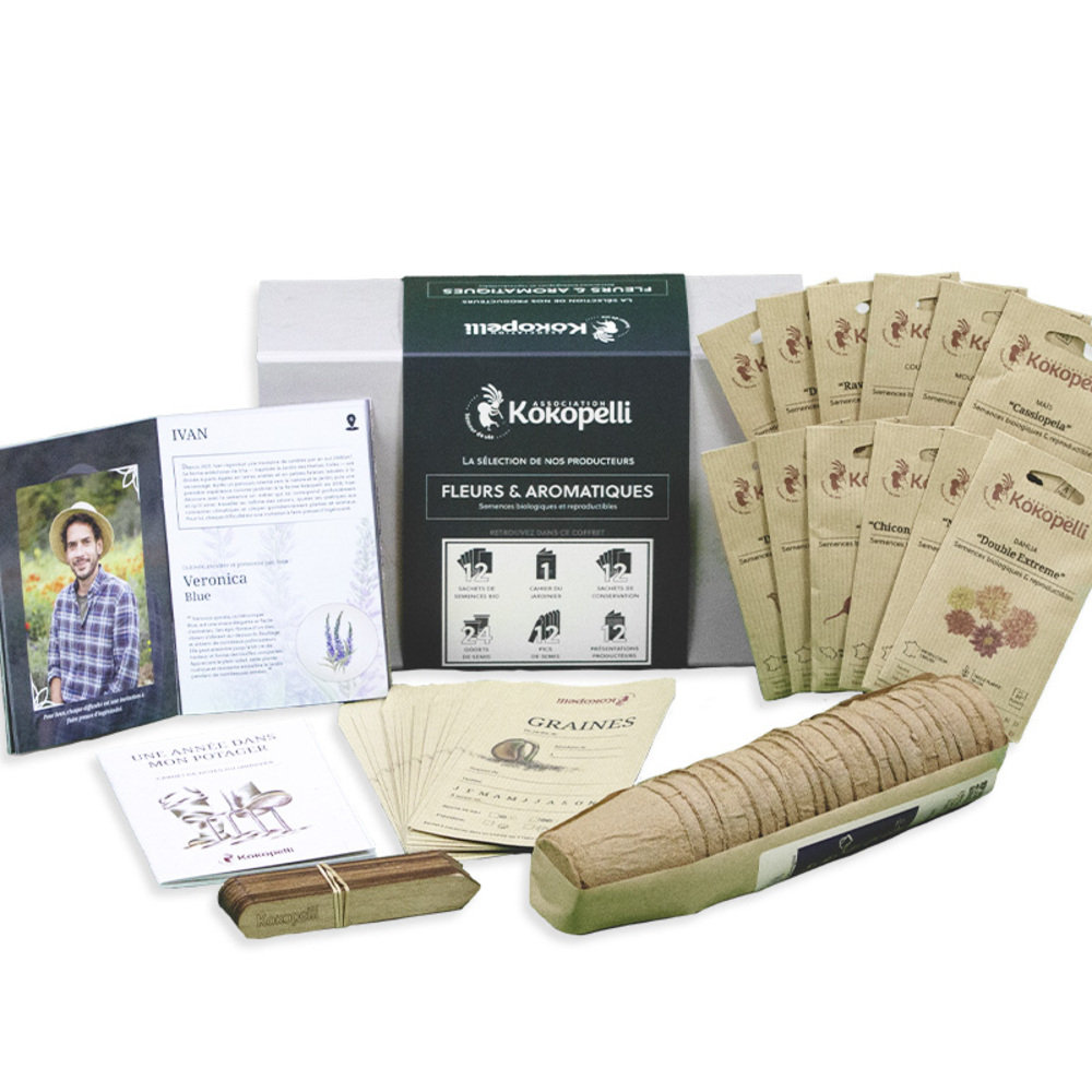 Coffret de graines – La sélection des Producteurs, Fleurs & aromatiques