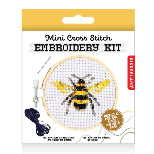 DIY Point de croix abeille