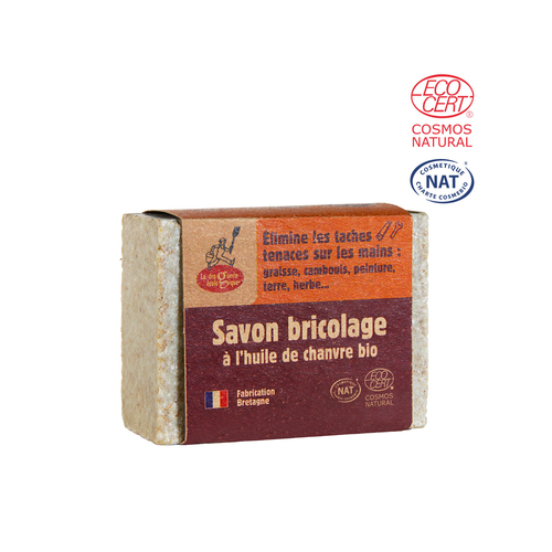 Handmade soap with organic hemp oil