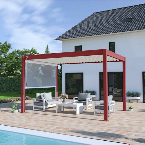 Pergola bioclimatique autoportée collection VS 3x4M