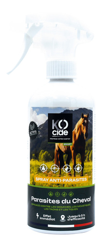 Répulsif parasites du cheval spray 450 mL