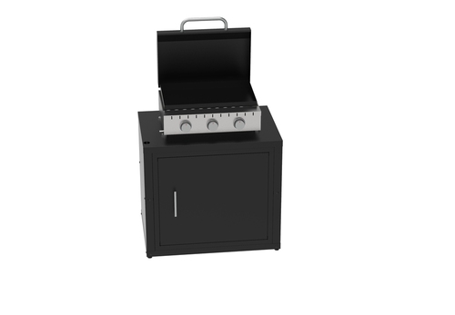 Outdoor Kitchen, Cupboard unit with Gas griddle