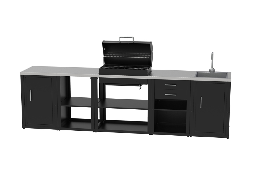 Outdoor Kitchen Set composed by 5 modules