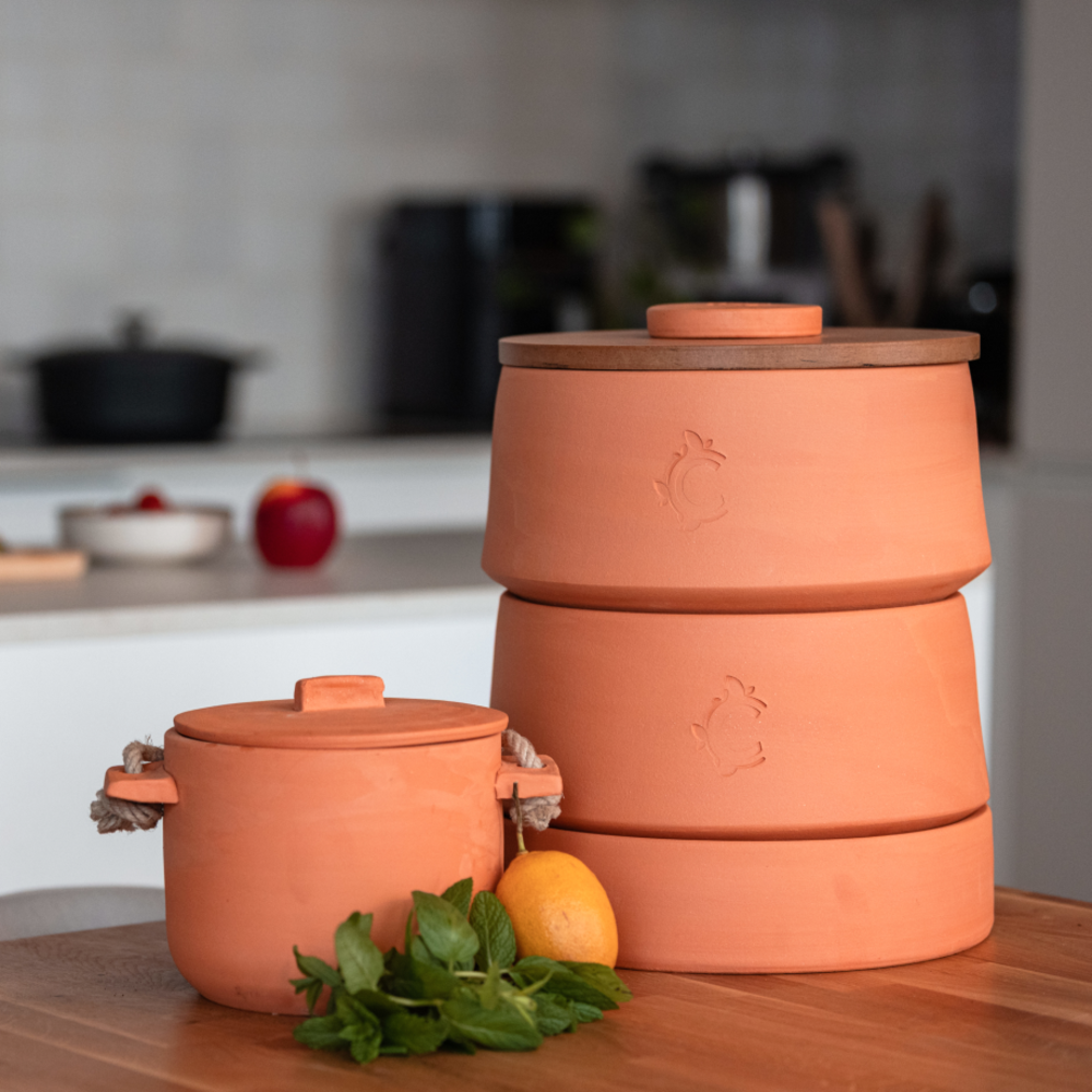 Compact worm composter
