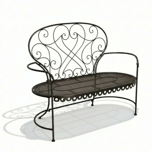 Banc de jardin style 1900