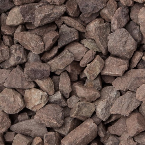 Quartzite rouge concassé